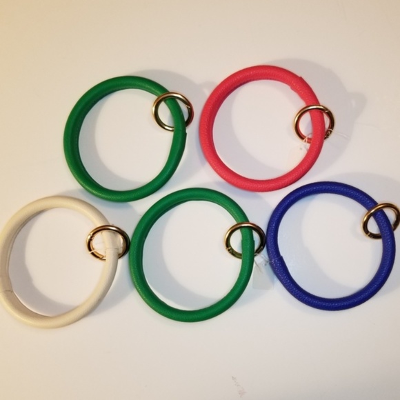 Royal Blue Bangle Key Ring - Picture 2 of 2